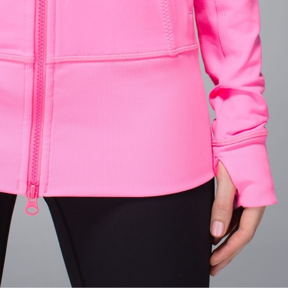 Lululemon Nice Asana Jacket in Zing Pink Light Size 4 - Picture 5 of 13